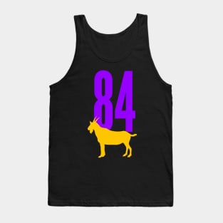 the goat 84 purple minnesota moss goat Tank Top